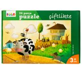 Eolo Çiftlikte 24 Parça Puzzle