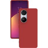 Eonaks Reeder S19 Max Pro S Edge Kılıf Kamera Korumalı Silikon Rubber Arka Kapak - Kırmızı