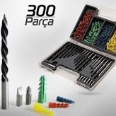 Epilons 300 Parça Dübel Ve Matkap Ucu Seti