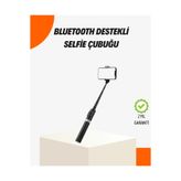 Epilons Bluetooth’lu Işıklı Selfie Çubuğu – Katlanabilir, 130 cm