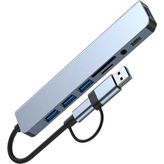 Epilons Byl 2218TU Support 8 In 1 Type-C USB Çevirici