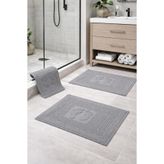 Eponj Home 3lü Ayak Havlusu Orma Gri