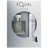 Equal Classic Gift Set For Men - Edt 75 Ml + Deodorant 150 Ml