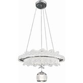 Eray Aydınlatma 10502-1 Tek Toplu LED Krom Avize