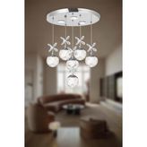 Eray Aydınlatma 2560-5+1 Krom Led Avize
