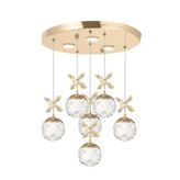 Eray Aydınlatma 2560-5+1 Sarı Led Avize