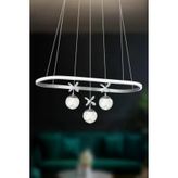 Eray Aydinlatma 4025-3 KR Krom 3 Toplu Led Avize