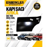 ERBERKLER Kapı Sacı Arka 88 Ym Dkş Sol