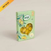 Erel Mini Limon Dolgulu Yeşil Zeytin Aç-Bitir 100GR