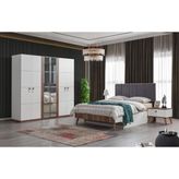 Erezoğulları Modern Efsane 6 Kapaklı Krem Gardrop