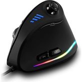Ergonomik FARE,10000 Dpı Dikey Oyuncu Faresi,11 Programlanabilir Tuş Bilgisayar Faresi,usb Kablolu Faresi,gaming Mouse Siyah