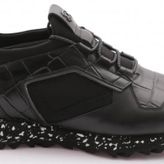 Erkek Bağcıklı Sneakers Ayakkabı Siyah 62163617