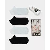 Erkek Bambu Patik Çorap – 4’Lü Karışık Renk