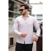 Erkek Basic Gömlek - 2XL - Kırmızı
