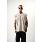 Erkek Basic Tank Top Atlet Kemik