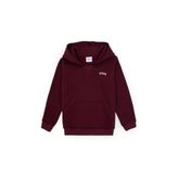 Erkek Çocuk Bordo Basic Kapüşonlu Şardonlu Sweatshirt 50313808 VR177