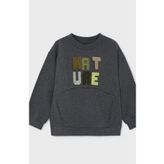 Erkek Çocuk Yazılı Sweatshirt