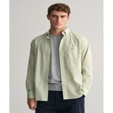 Erkek Gant Yeşil Regular Fit Poplin Gömlek