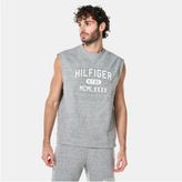 Erkek Grafik Kolsuz Sweatshirt - Gri