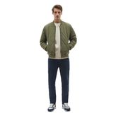 Erkek Haki Kapitoneli Bomber Ceket