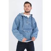 Erkek Jean Sweatshirt Mavi