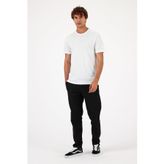 Erkek Ken Bisiklet Yaka Regular Fit Pike Basic Tişört - Beyaz