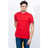 Erkek Kırmızı Polo Yaka T-Shirt