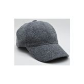 Erkek Kışlık Kaşe Snapbacks Füme Şapka