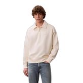 Erkek Pamuklu Bisiklet Yaka Uzun Kollu Siyah Sweatshirt LV14LE202G-UB1