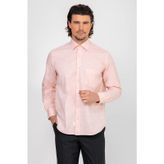 Erkek Pembe Uzun Kol Regular Fit Gömlek