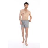 Erkek Penye Gri Boxer 805