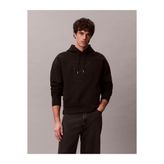 Erkek Polo Yaka Uzun Kollu Günlük Kullanım Siyah Sweatshirt LV14LE201G-UB1