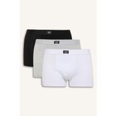 Erkek Regular Fit 3'lü Boxer