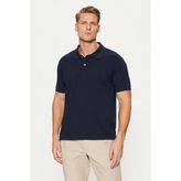 Erkek Regular Fit Pamuklu Basic T-Shirt - Lacivert - 2XL
