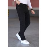 ERKEK Regular fit rahat kesim jeans (siyah, 33)