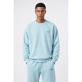 Erkek Respire Basic Oversize Sweatshirt Bebe Mavi