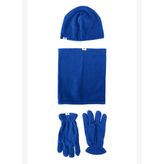 Erkek Saks Polar Bere Boyunluk Eldiven Set