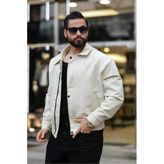 Erkek Salaş Oversize Trend Deri Ceket