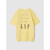 Erkek Sarı Gap Logo T-Shirt