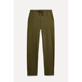 Erkek Siyah Regular Fit Beli Bağlamalı Pantolon