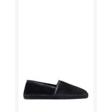 Erkek Siyah Süet Deri Espadril 25SFD770214