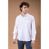 Erkek Uzun Kollu Klasik Regular Kalıp Düz Natural Pamuk Baba Gömlek 8180 - XL - Beyaz