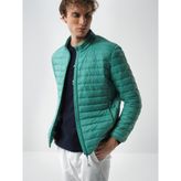 Erkek Yeşil Formunu Koruyan Regular Fit Mont