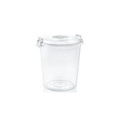 Erkoç E582 50 lt Plastik Battal Şeffaf Bakliyat Kovası