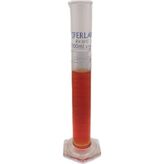 Erlab Mezür Cam 100 ml Altıgen Taban Borosilikat