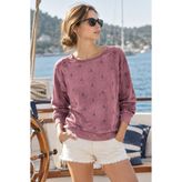 ERLINE Kadın İnce Penye Uzun Kollu Basic Sweatshirt