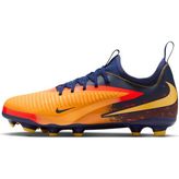 Erling Haaland Tasarımlı Nike Phantom 6 Low Academy Mg Çocuk Krampon Sentetik Halı Saha Ayakkabısı - Turuncu