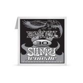 Ernie Ball P01830 Akustik Gitar Teli Tek Tel .030