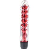 Erox Multi Speed G-Spot Crystal Vibrator Red