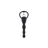 Erox Pleasure Slicone Anal Beads Vibratör Black